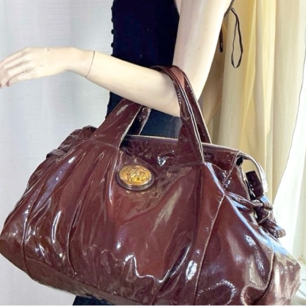 Gucci Hysteria Brown Hand Bag Large Size - Picture 2 of 11